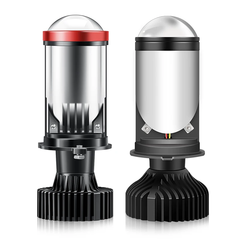 Y8 Y6 Y6D with lens led car headlight h4  led headlight self-contained collecting cup h4 led headlight