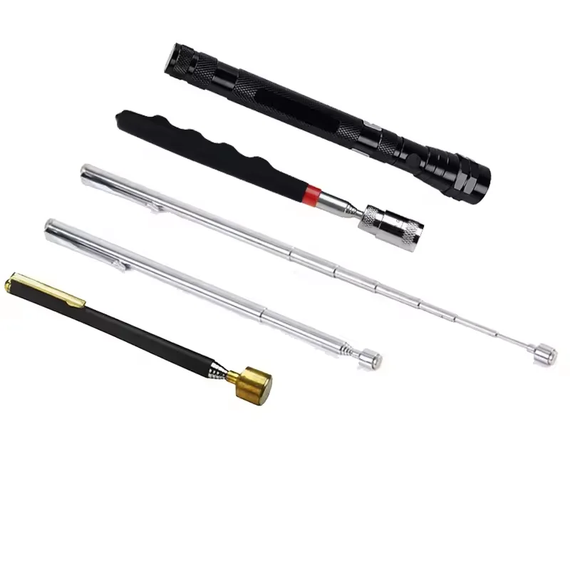 Small Durable Magnetic Telescopic Pick up Tool Magnetic Pen Grabber/Retrieving Magnet with Pocket Clip