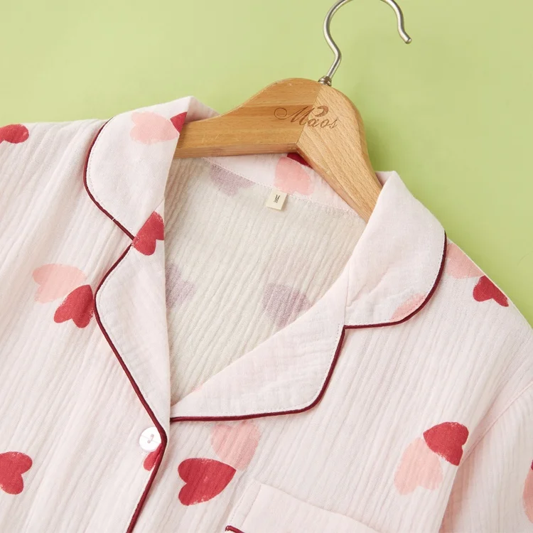 Wholesale Loungewear Pink Soft Satin Sleepwear Short Sleeve Women Pajamas Set