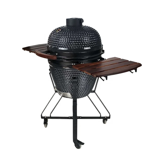 KIMSTONE 21 inch Bbq Grill Set Cast Iron Bbq Griller Grills Bbq Outdoor Big Test Asado Kamado For Sale