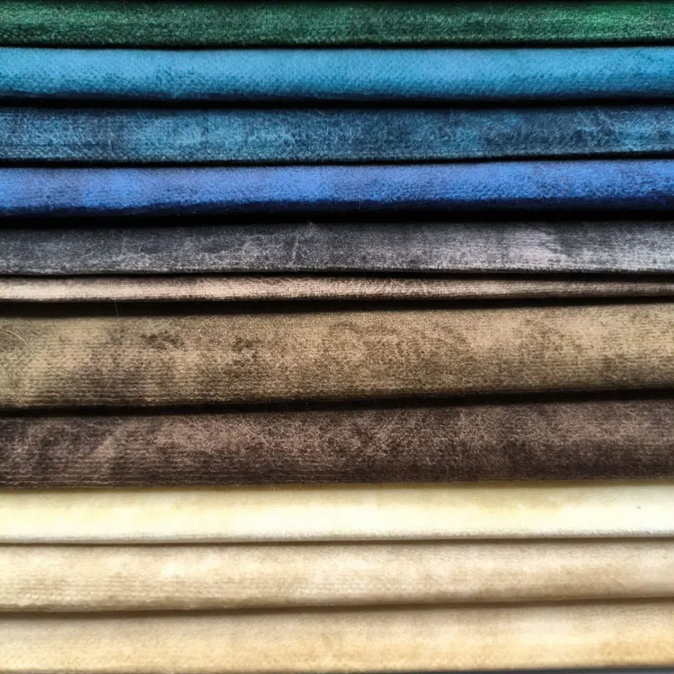Home Velvet Custom Digital Print Fabric Sofa Fabric Printed Velvet Print Fabric