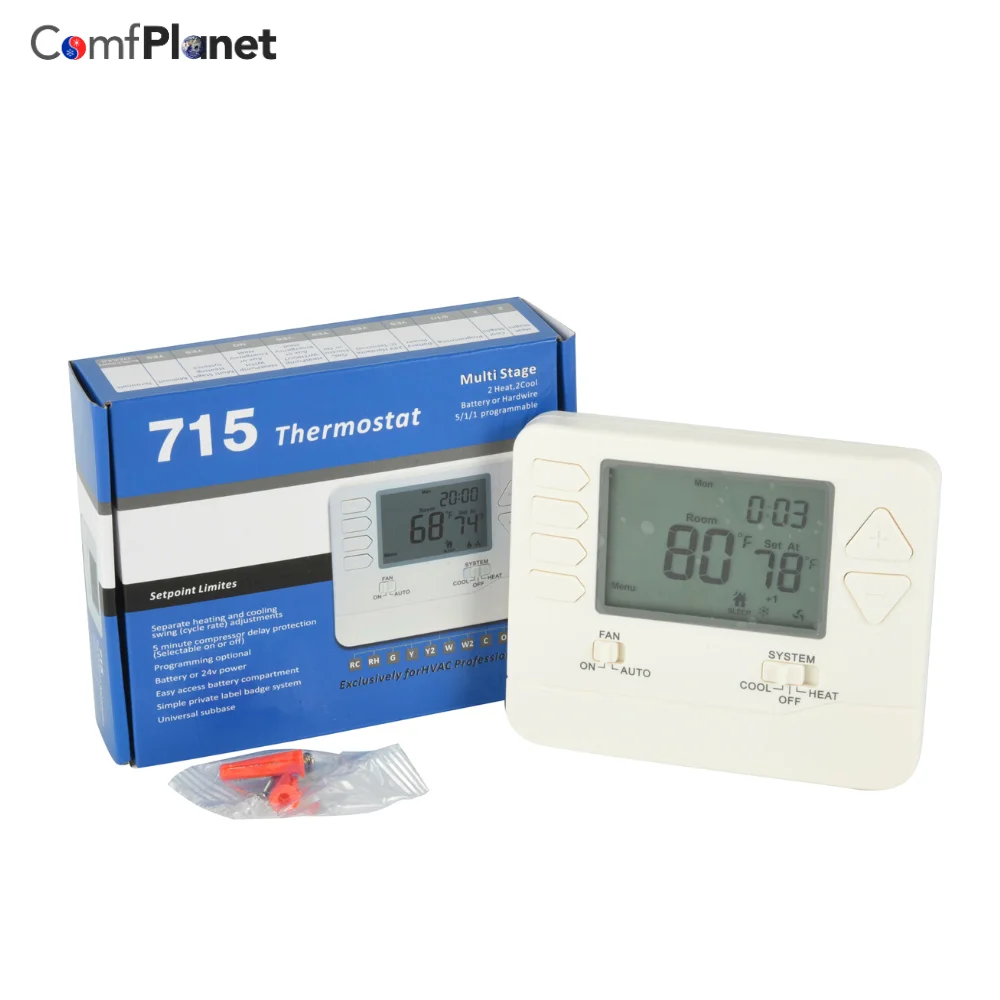 High quality HVAC air conditioner thermostat temperature controller honeywell digital room smart thermostat