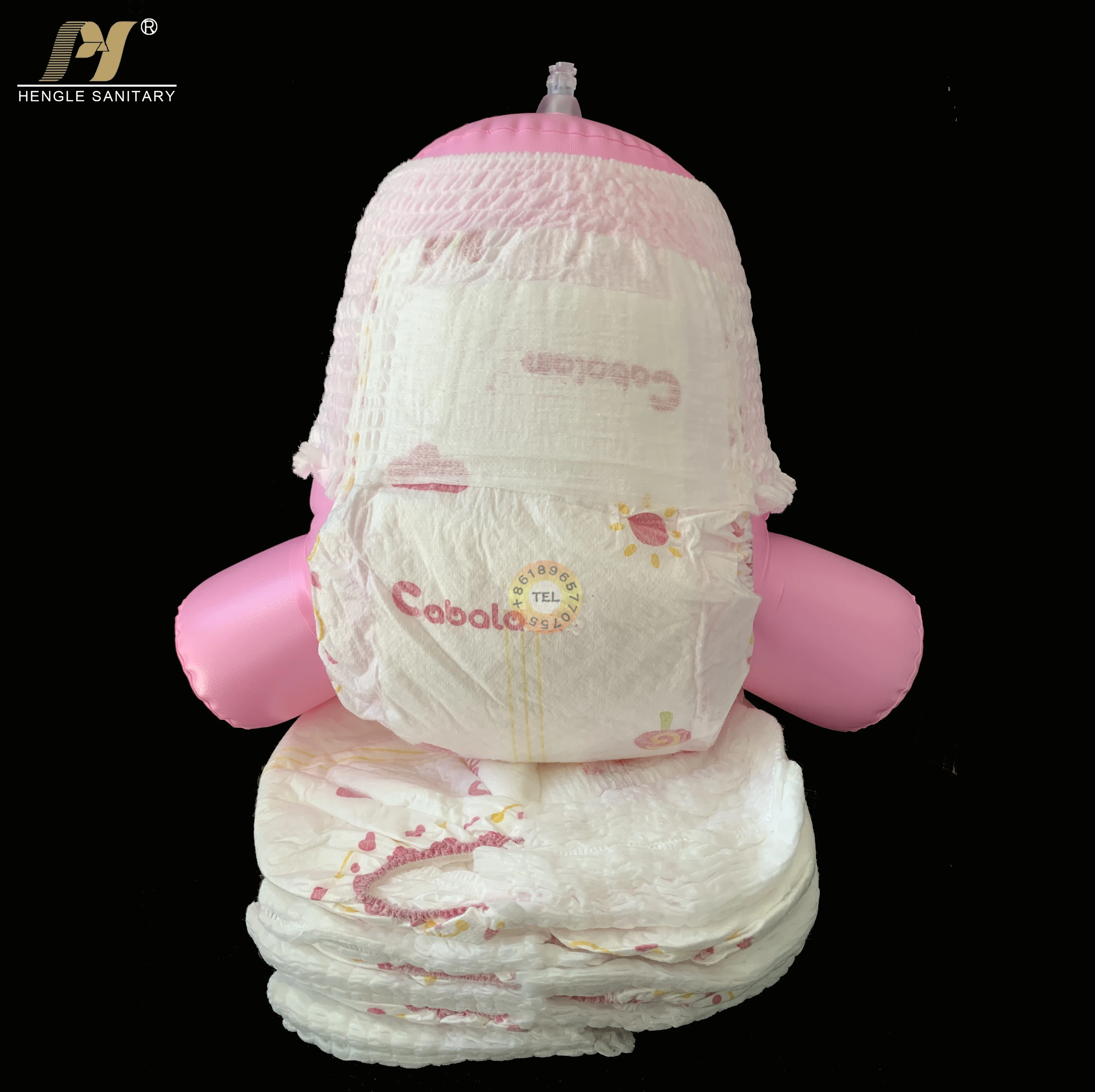 Hygiene products factory wholesale disposable super absorbent baby diapers can be customized free sample