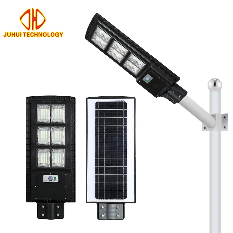 Outdoor Waterproof Ip65 Smd ABS Integrated Motion Sensor 90W All In One Solar Street Light