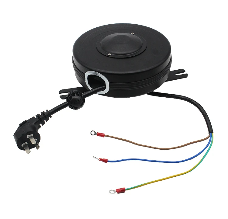 2021 hot sales Mini portable AC Power Cord Extension retractable Cable Reel for medical instruments