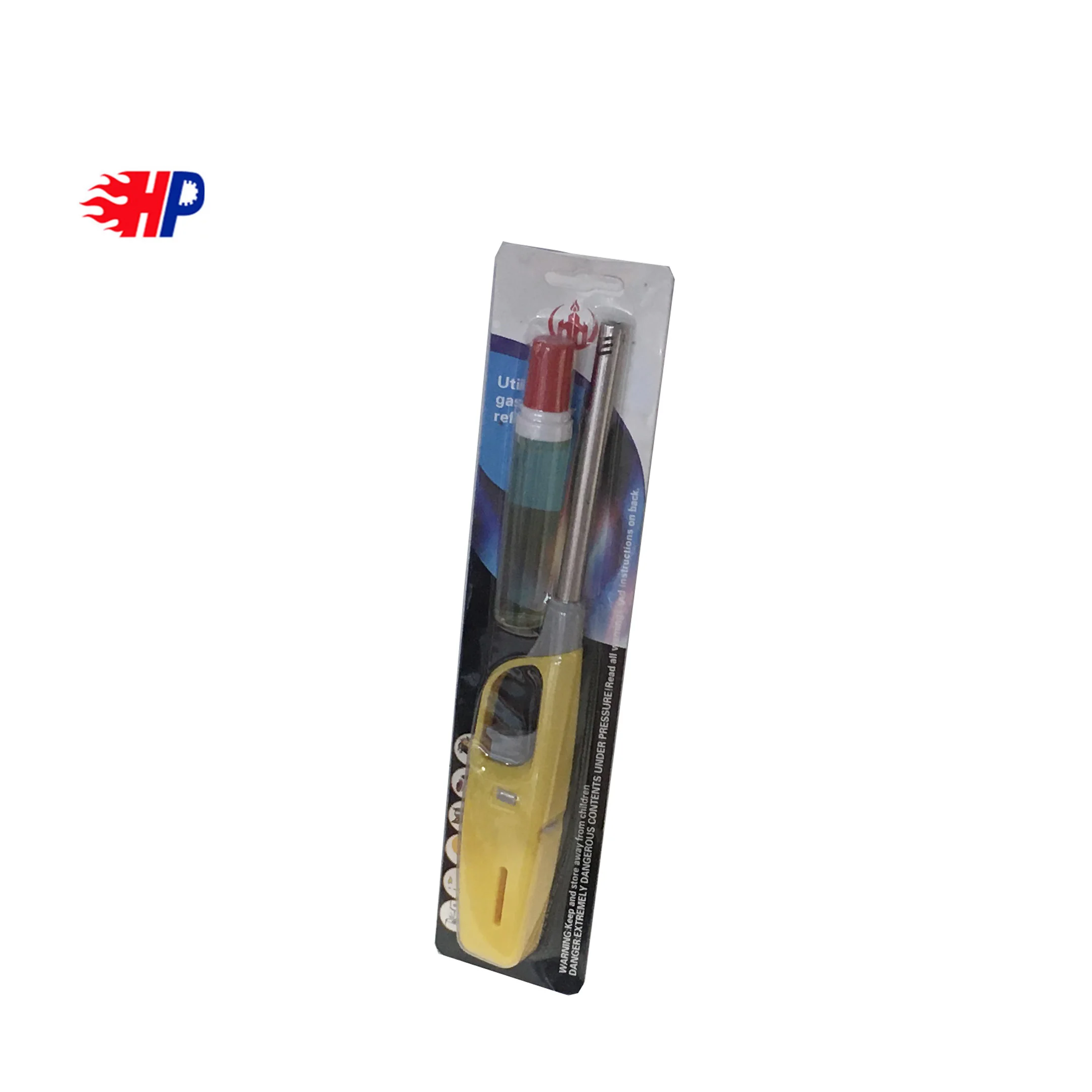 HP-601 2020 High Quality Kitchen Bbq Plastic Lighters With Electronic Fire For Outdoor & Kitchen Support Custom LOGO Wholesale