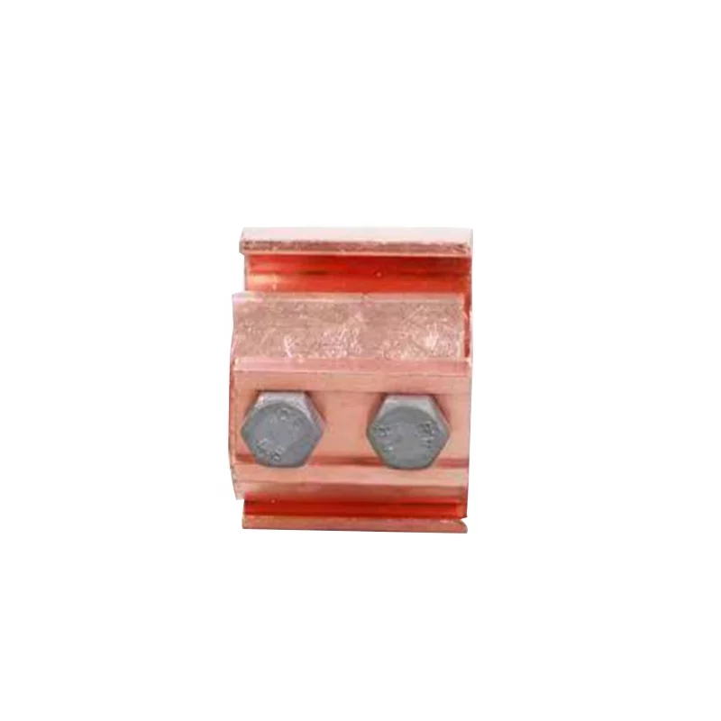 Two Bolts Series Aluminum Copper Parallel Groove Wire Clamp/aluminum and copper parallel groove connector Piercing clamp