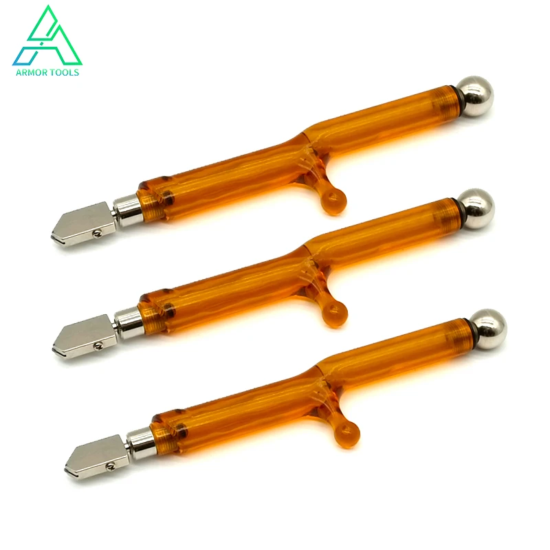 Heavy Duty Pencil Style Pistol Grip Glass Cutter  Glass Cutting hardware tool 1-19mm tungsten Alloy Glass Tile Cutter