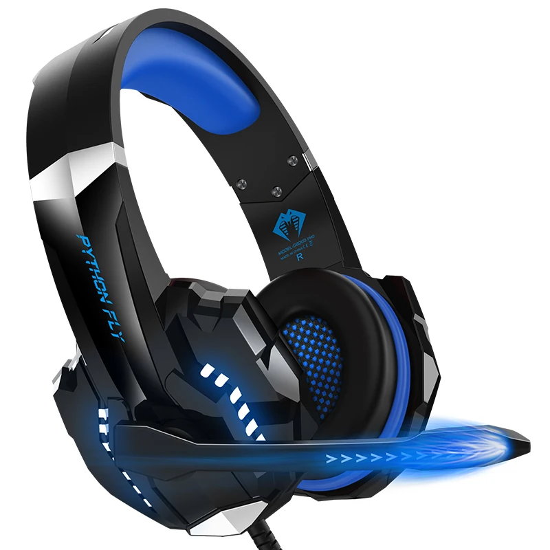 
Free Sample Gamer Headphones VR Headset Gaming HP PC V5000 PS4 Noise Canceling Robot San fil With Mic For Hyperx Corsair Hs50 