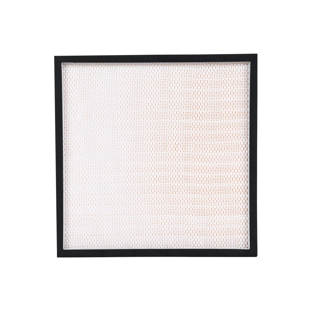 Cleanroom Ventilation System Fabric HVAC HEPA Terminal Filters With Laminar Flow High Efficiency Cleaning Filter