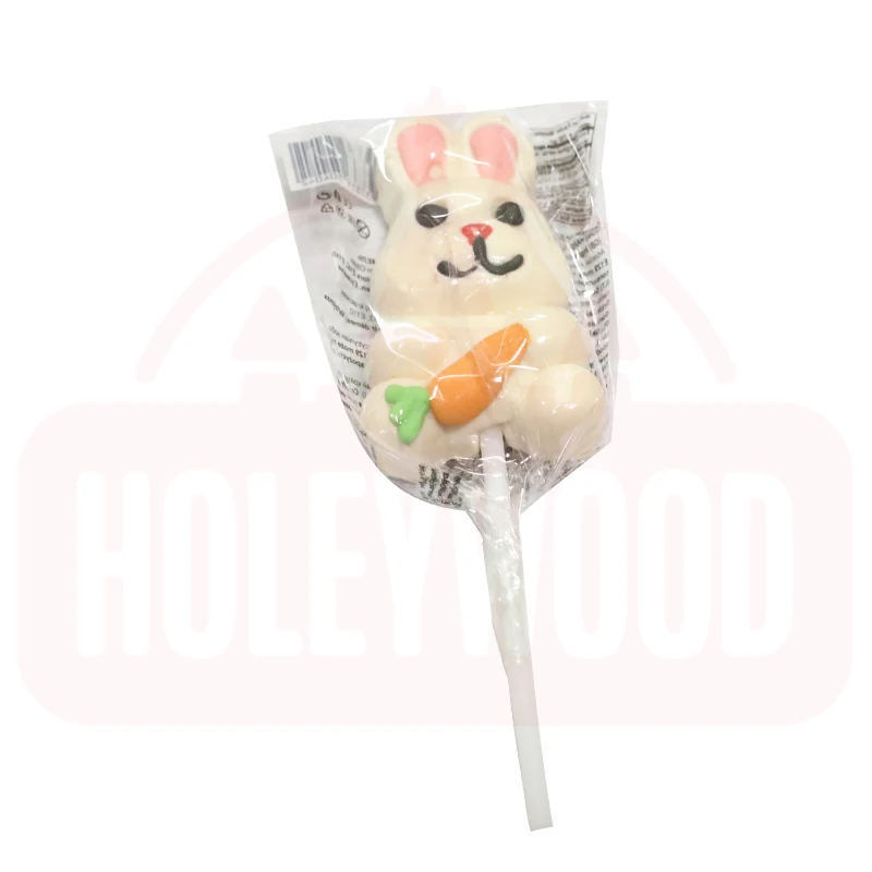 Holeywood 3D Пасхальный Цветочный Кролик Цыпленок яйцо леденец Смешанный Фруктовый Ароматизированный халяльный сахар упаковка