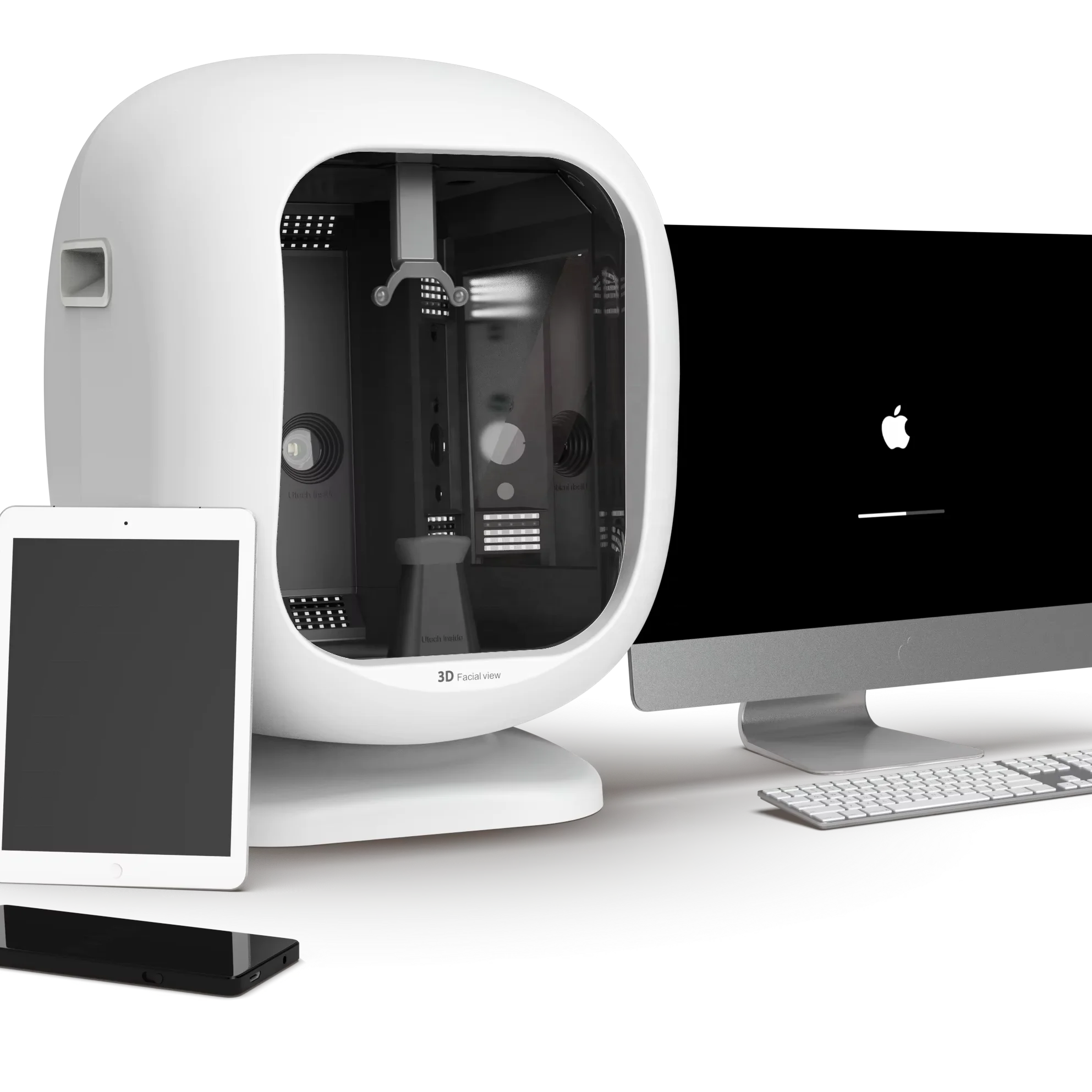 Factory Wholesale Self-developed New Face Analysis Scanner 3D Skin Analyzer With 4 Light Sources