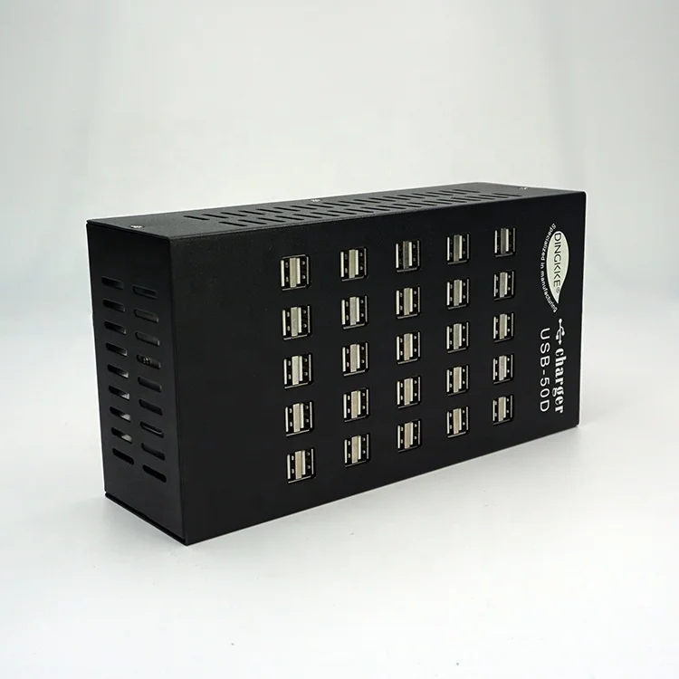 Новый продукт зарядное устройство с 50 Usb-портами 5 В 60 А быстрое для мобильных телефонов Android