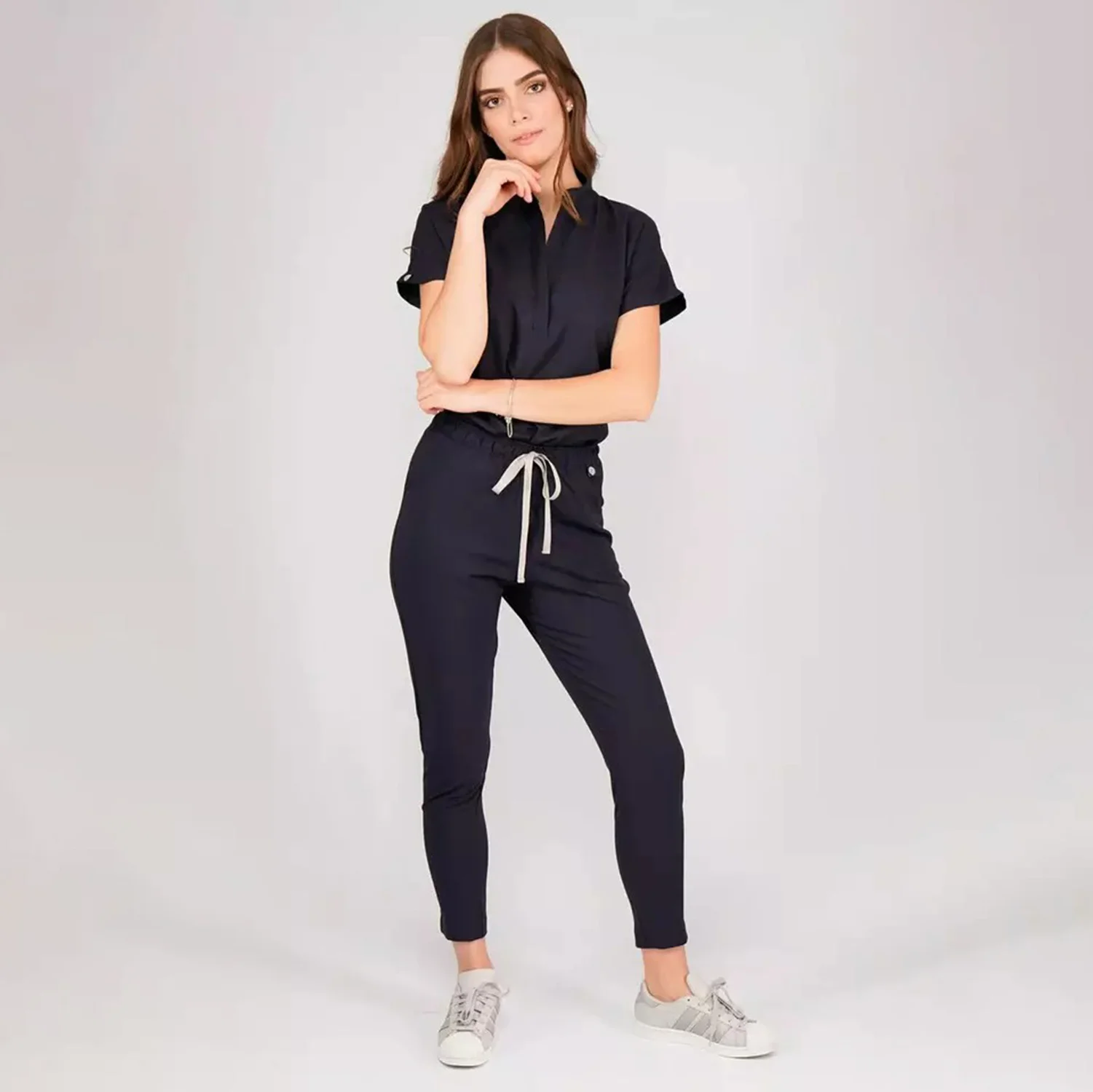TOP10 Premium Quality Low Price Scrub Uniform Jogger Pant Fashion Short Sleeve Top Price Eco-friendly