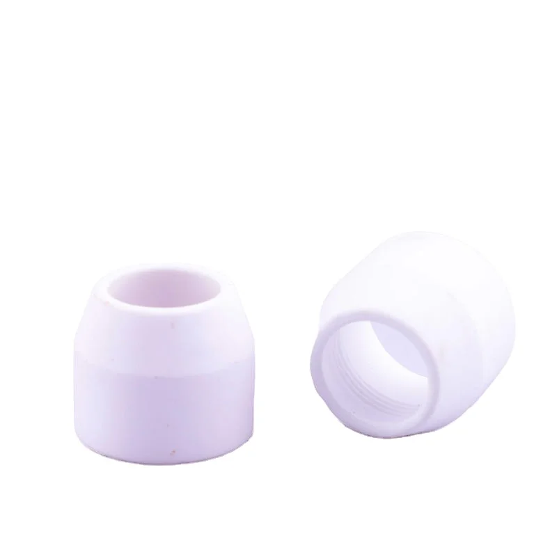 P-80 Ceramic Outside Nozzle Protective Cutting Gun Shield Cup Plasma Cutter Torch Parts for Welding & Soldering Supplies