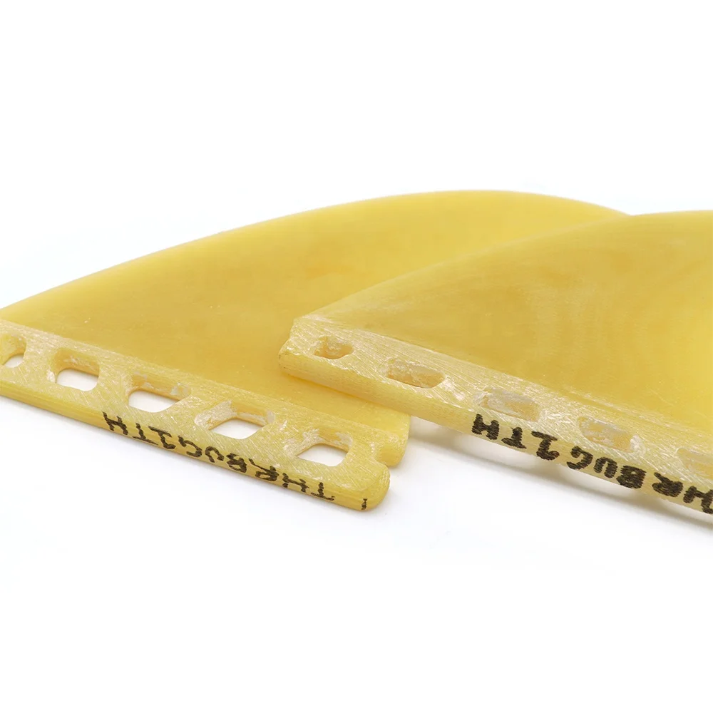 UNDERICE China Factory Handmade Surf Future 3 Pieces Fins Fiberglass Standard Thruster Upright Surfboard Side Fins