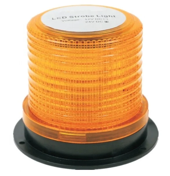 Wholesale DC10-30v LED Yellow Emergency  Rotate Strobe Warning Beacon  Truck Traffic Flash Pattern Safety  Light Signal Lamp