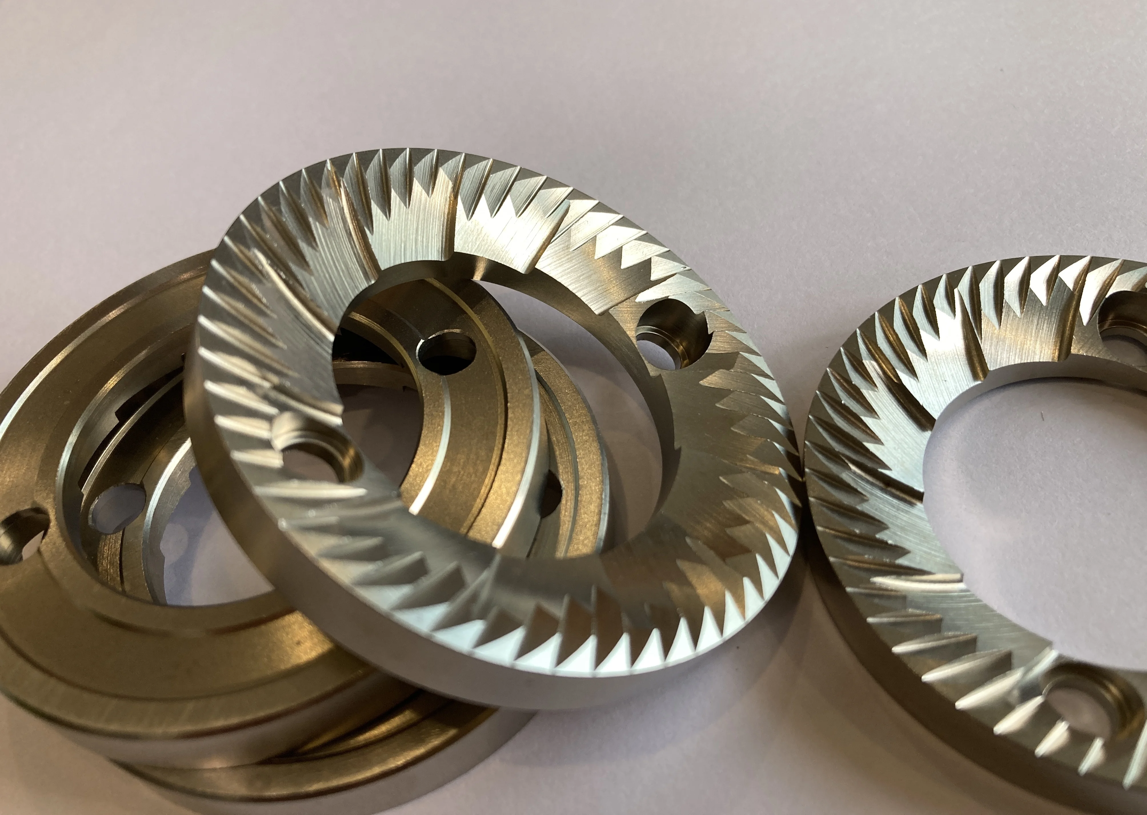 Original SUS420 Standard 59.5mm 60mm flat burr coffee grinders grinding burr blades for Coffee Gear replacement and improvement