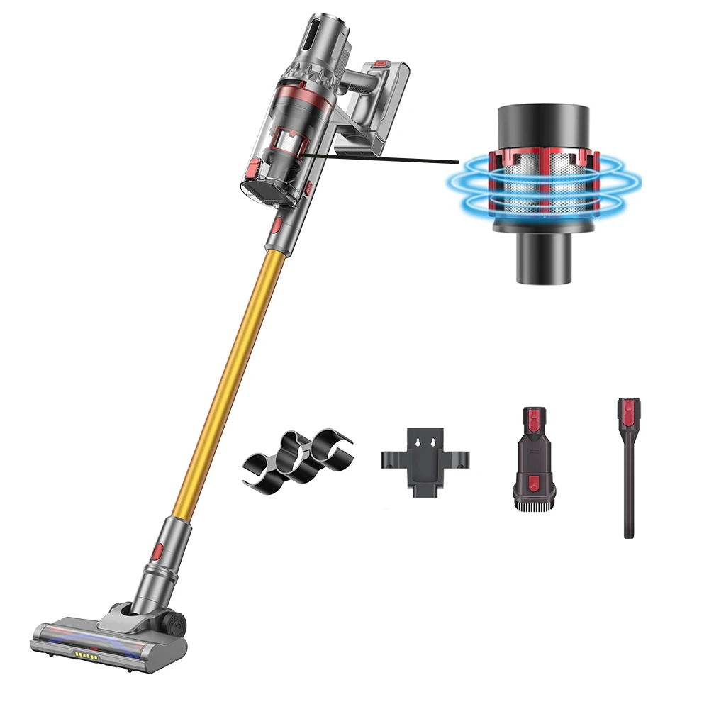 Dust collection tower 450W Stick silent vacuum upright Korea Self Empty Vacuum System Vacuum Cleaner for pets carpet rugs floor
