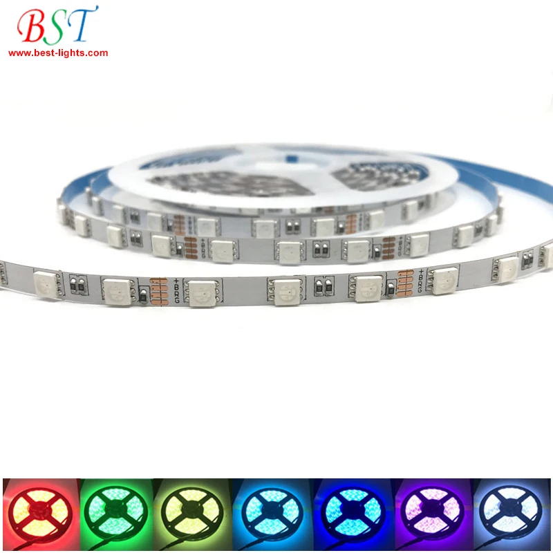 wholesale 5050 smart strip lights app wifi led light strip 12V 5M Outdoor Flexible Flex for tv