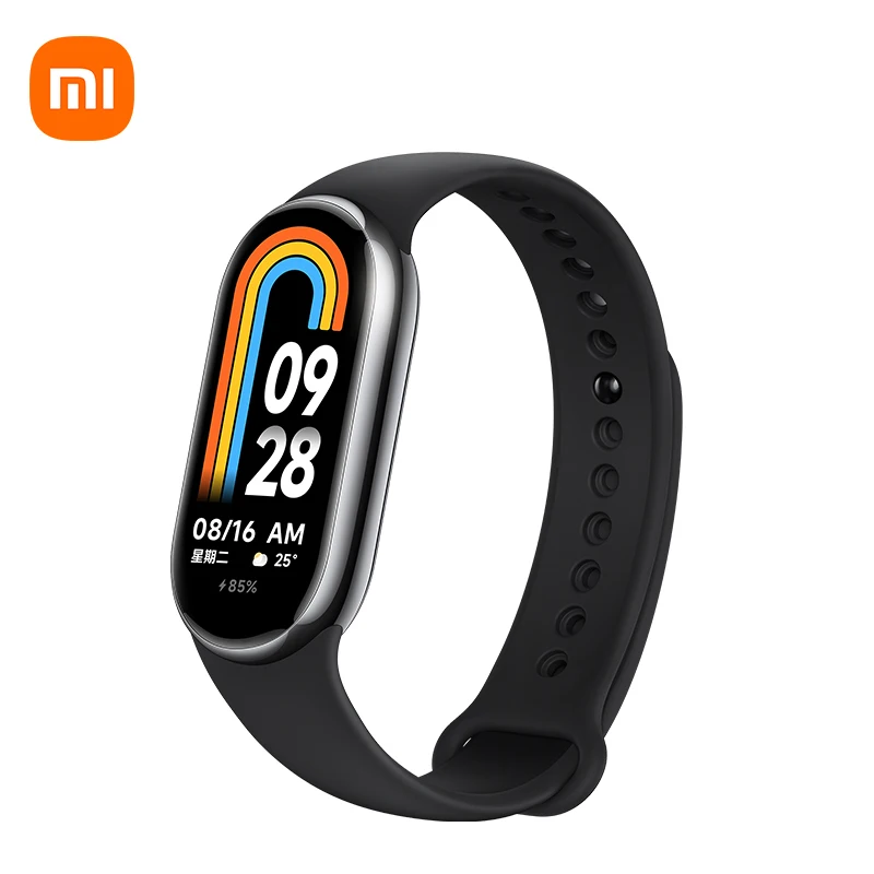 Xiaomi Mi Band 8 Global Version 1.62' AMOLED Ultra Long Battery Life 16 Days Smart Bracelet 150+ Sport Modes Smart band 8