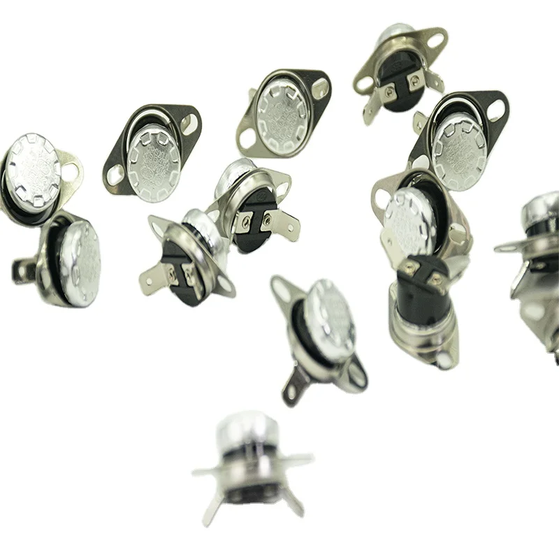 Adjustable Snap Action Ksd 301 Thermostat 250v10a N/c Ksd301 Bimetal Disc