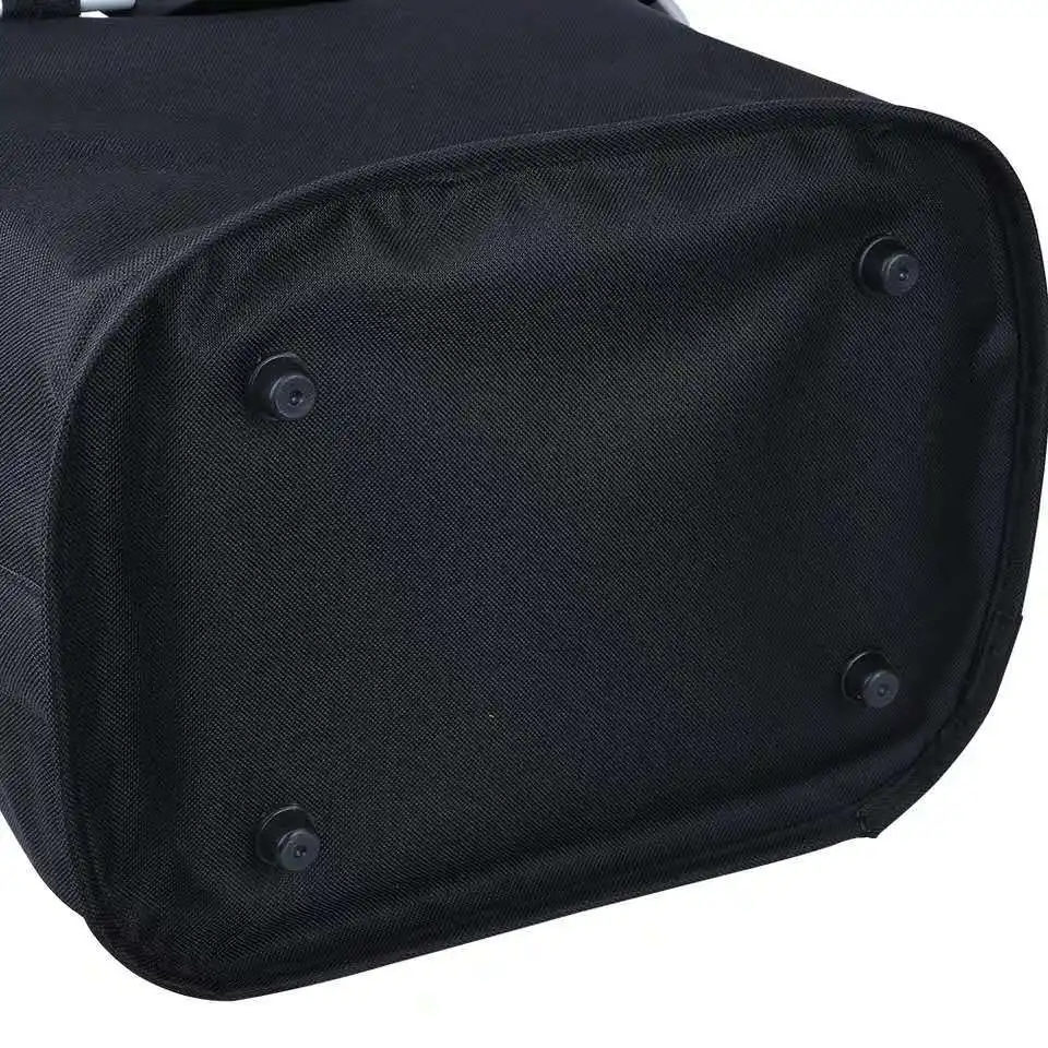 Multifunctional detachable large folding dog carrier bike basket front