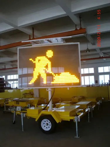 VMS LED Sign Display Trailer