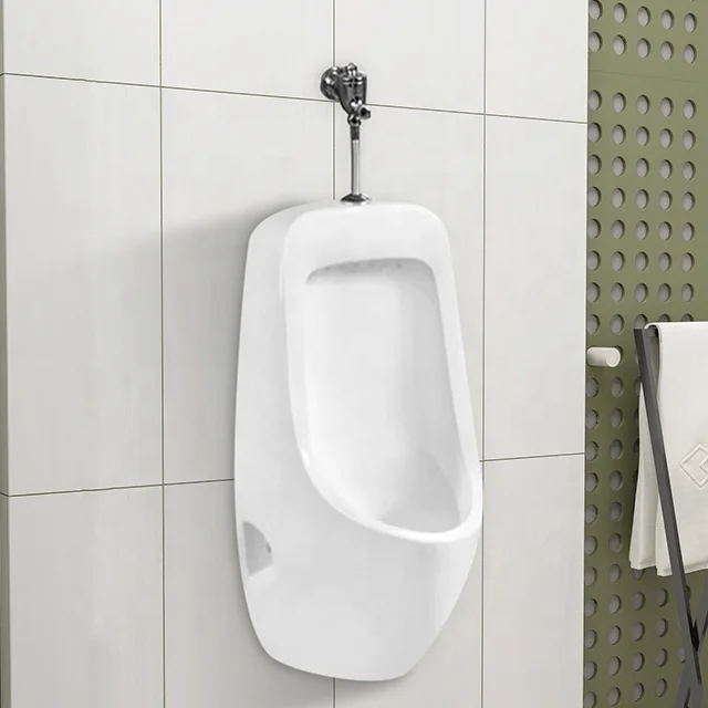 Hotel Public Toilet Urinal Bathroom Ceramic Wall Mounted Urinal for Adult Men