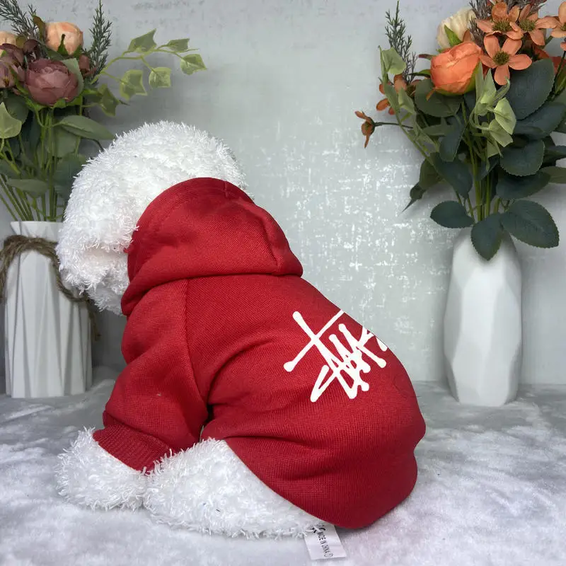 Wholesale Multi-colors Dog Clothes Custom Breathable Pet Winter Clothes Dog Hoodie Pet Clothes