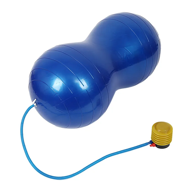 
Inflatable PVC Anti Burst Gym Exercise Peanut Yoga Ball 