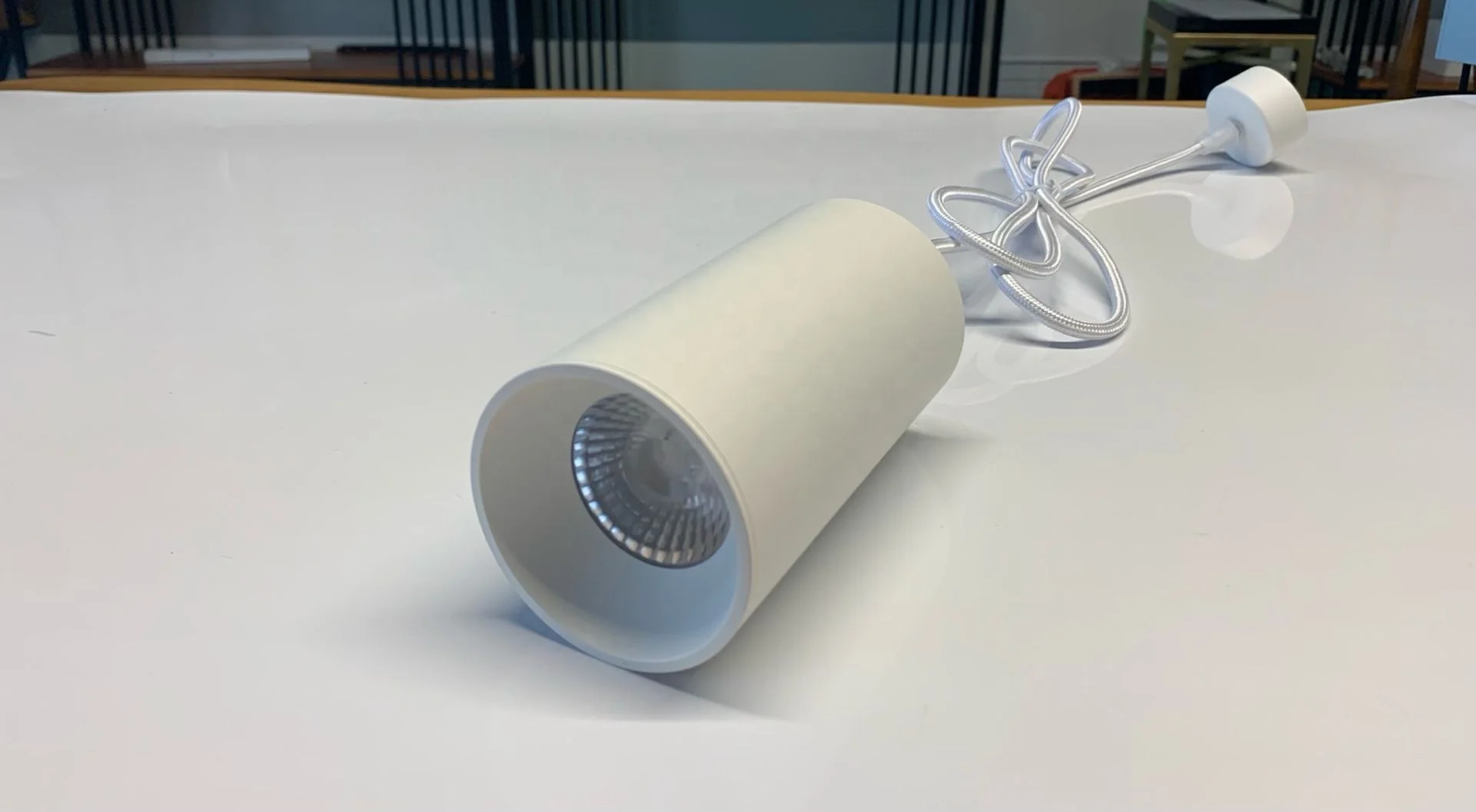 8W suspend cylinder cob led downlight