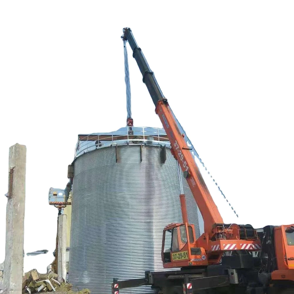 10000T galvanized grain corn maize storage silo
