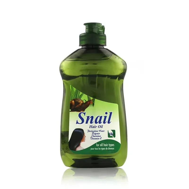 Hot Sell Private Label 100% Natural Formula Hair Care Product Regrowth & Growth Olive Snail Hair Oil Serum