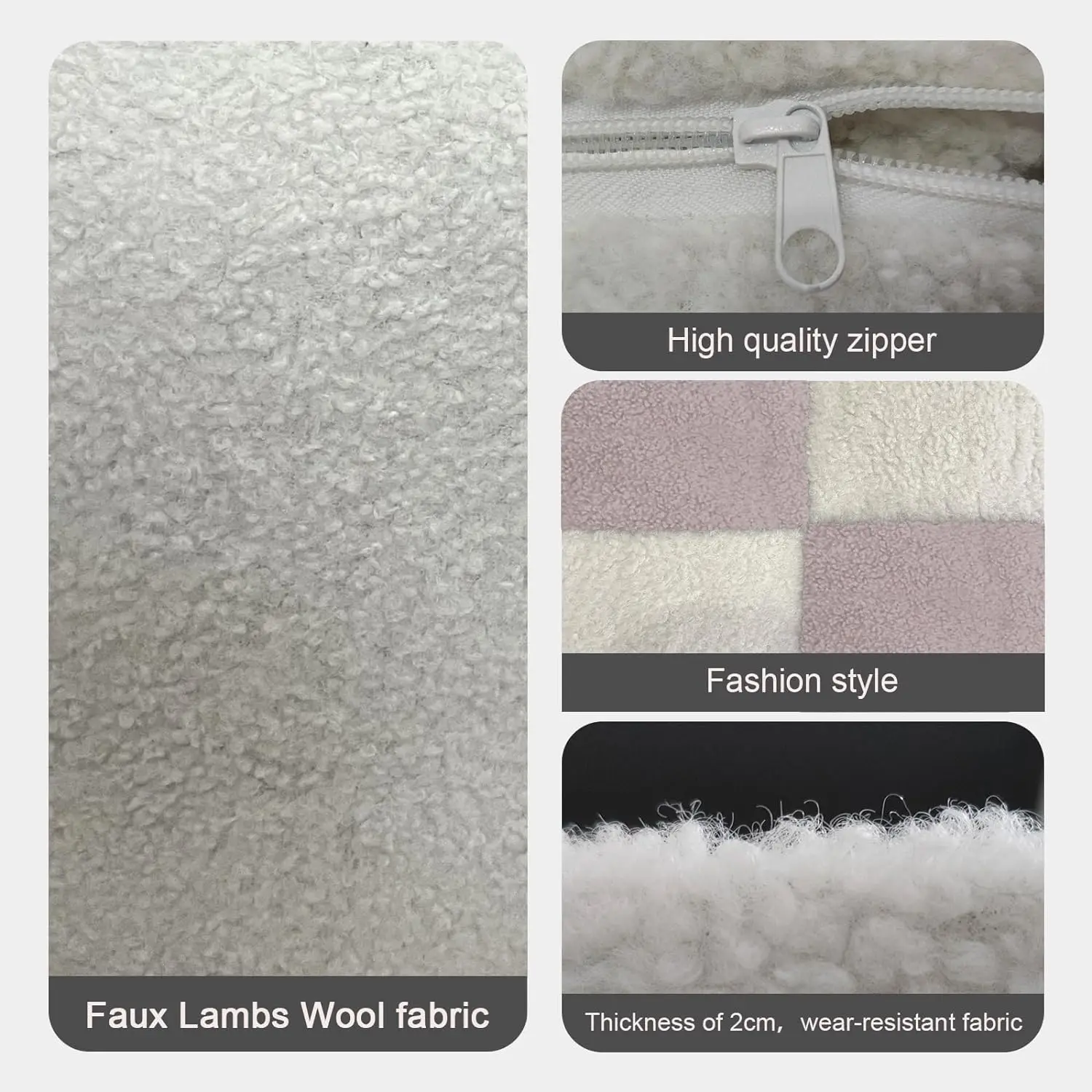 White Pink Stuffed Cube Ottoman Tidy Fabric Togo Floor Chair Squares Soft Compressed Bean Bag Sofa for Ladies to go sofa