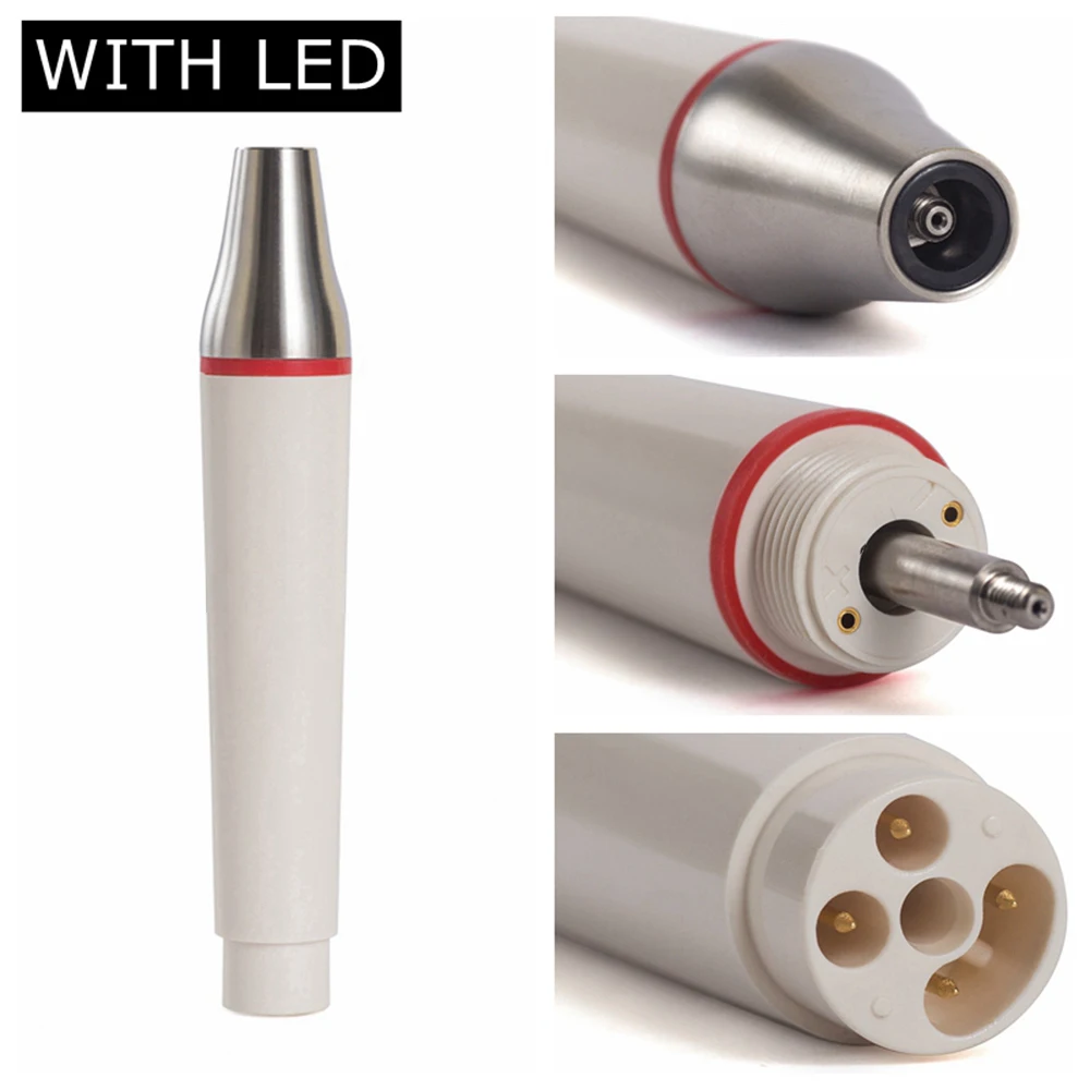 Ultrasonic Scaler Handpiece Fit for WOODPECKER EMS DTE SATELEC Dental Scalers Detachable Piezo Teeth Cleaning Whitening Pen