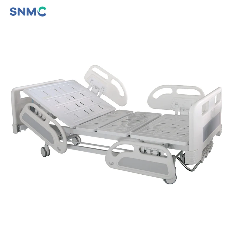 Hot selling hospital equipment 3-crank manual medical Hospital Bed Nursing Bed Patient Bed for clinic