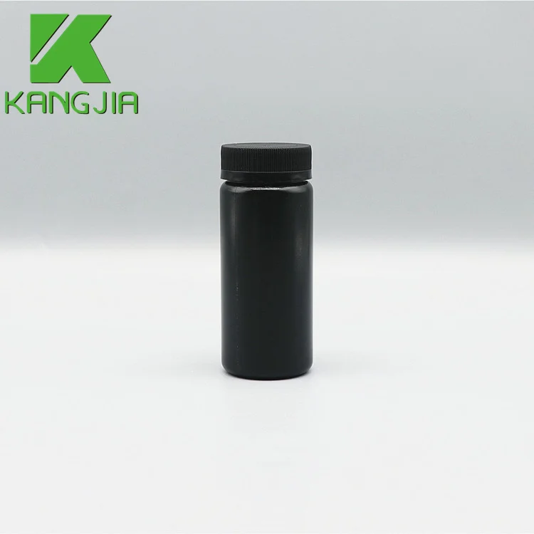 Rapid test strip bottle HDPE plastic black gray urinalysis test strip tube for urine water quality testing