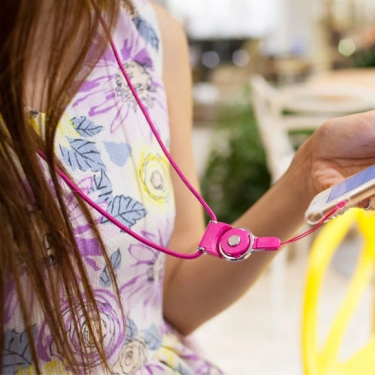 Factory Price 40cm Portable Mobile Phone Straps Rope for Samsung for iphone 12 Lanyard Neck Strap Phone Decoration