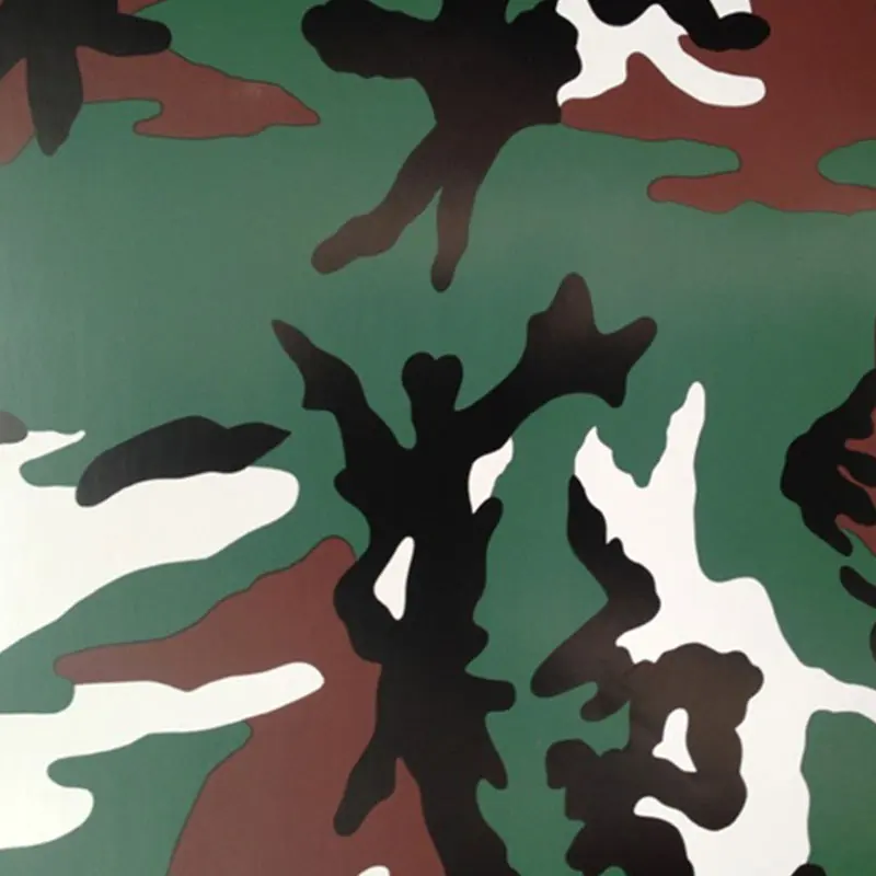 Camouflage Military Body Color Film Camouflage Car Vinyl Wrap Film