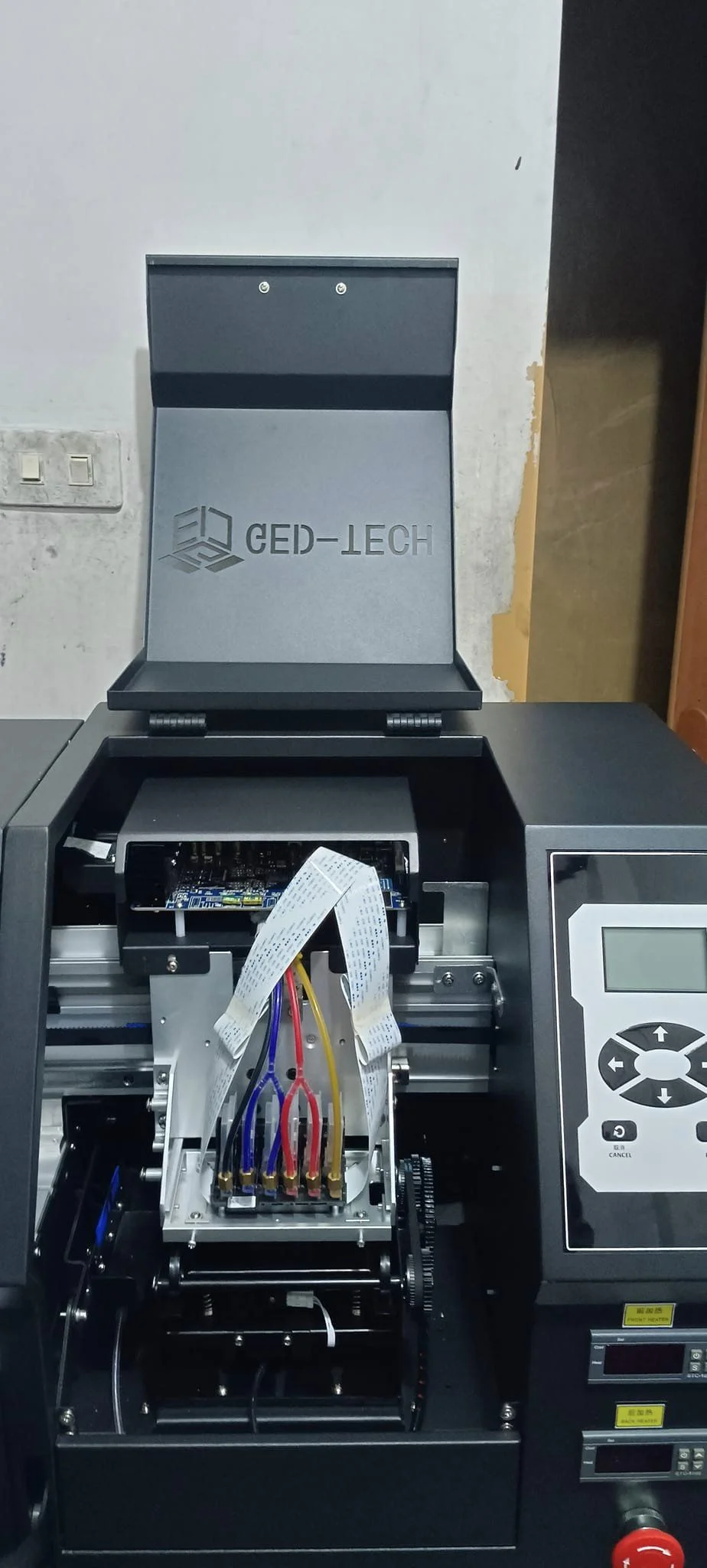 GEDTECH 1.8m Flex Banner Single Xp600 Inkjet Printer 6ft Vinyl Sticker Dual Dx11 Tarpaulin Printing Machine