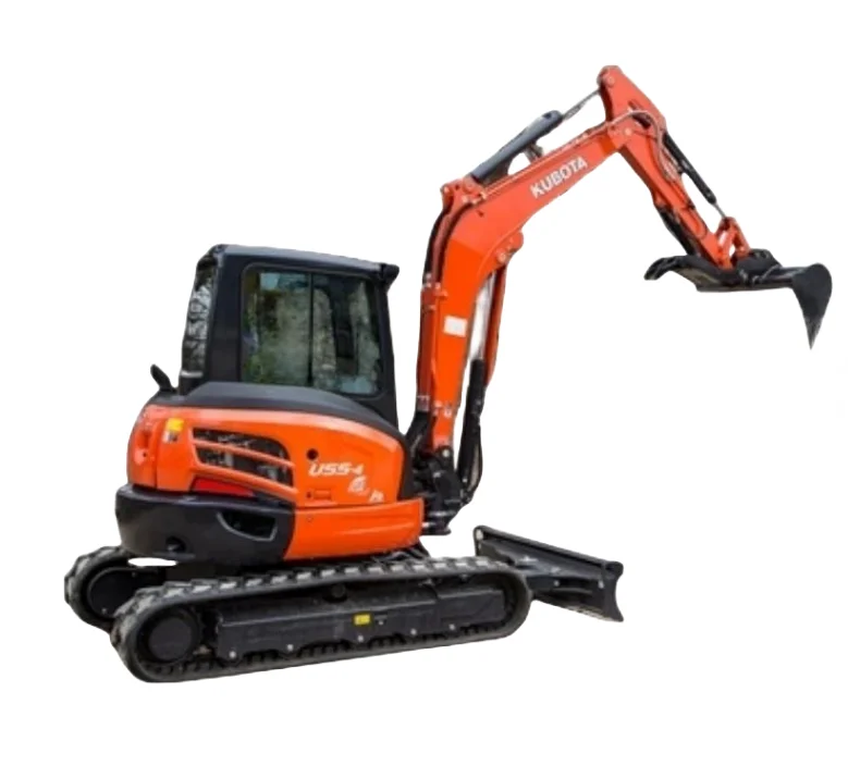 Sold in good condition original imported Kubota U55 Kubota U35 mini excavator sold European version EU certified CE