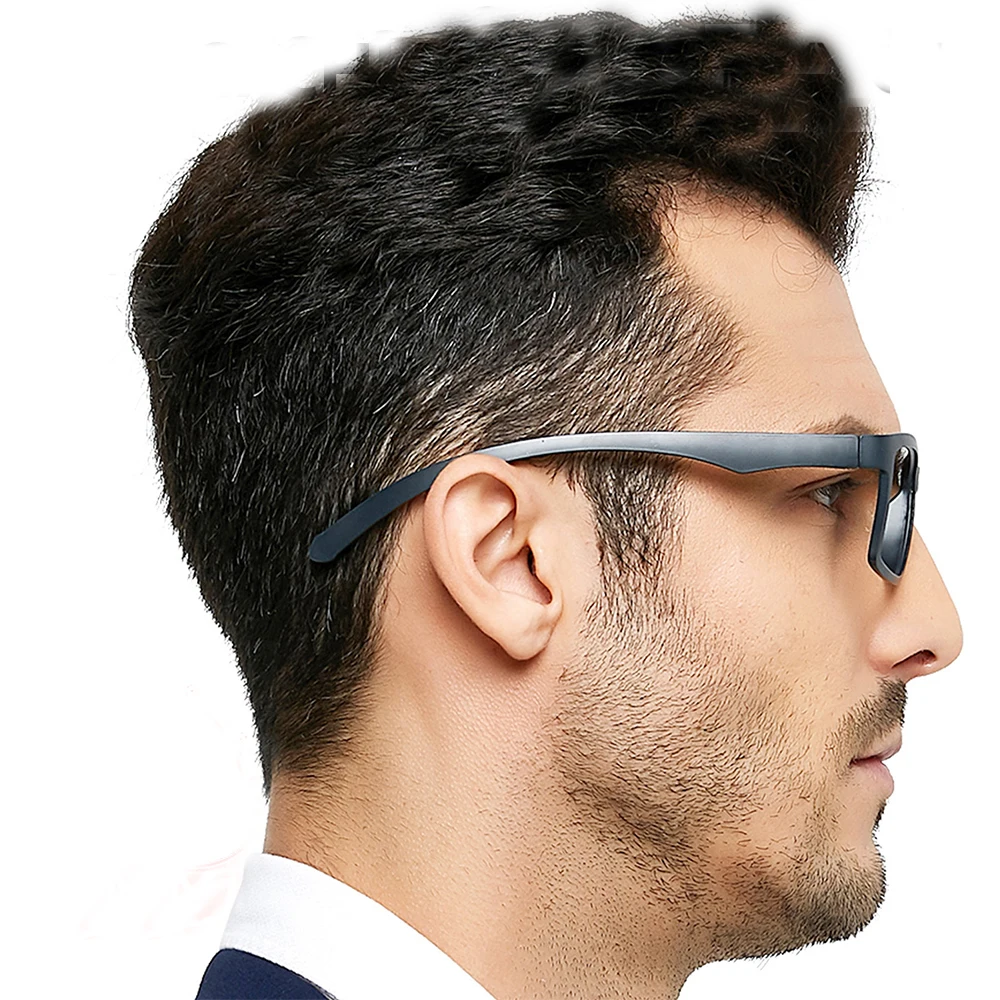 Unisex Hiqh Quality Plastic Spring Hinge Fashion Flexible TR90 Spectacle Eyewear Rectangular Korea Anti Blue Optical Frame