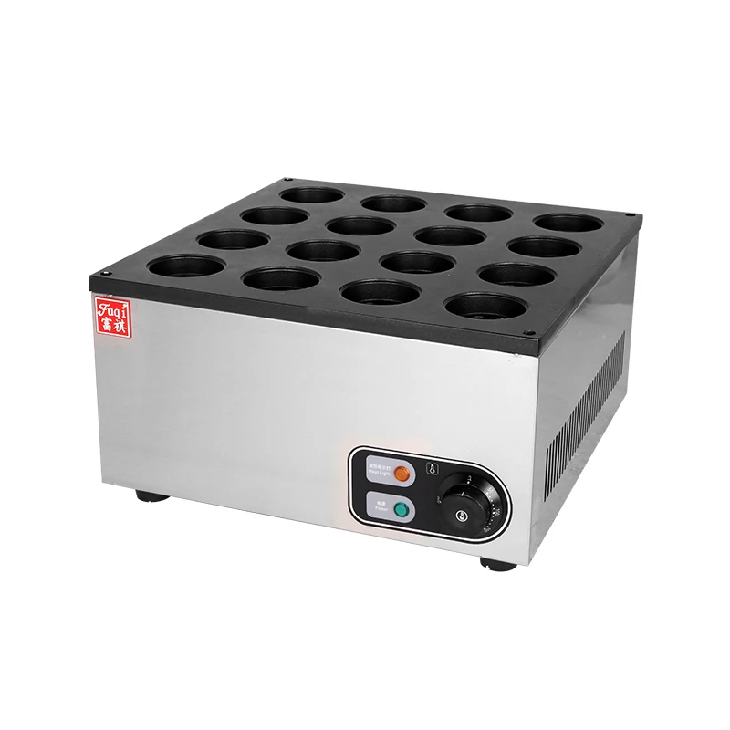Fuqi Wonderful Price Desktop Commercial Electric Red Bean Cake Obanyaki Maker Machine Wheel Thick Pancake Making Baker