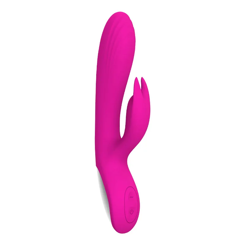 High-Speed Rechargeable Silicone Massage Vibrator Mini Adult Product-Magnetic Rabbit Vibrator Wand