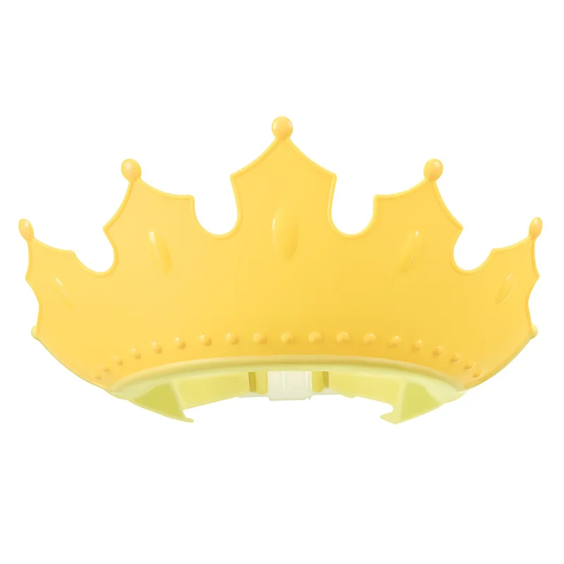 wholesale baby eye ear protector soft adjustable shampoo cap baby crown bathng hat children waterproof shower hair cap