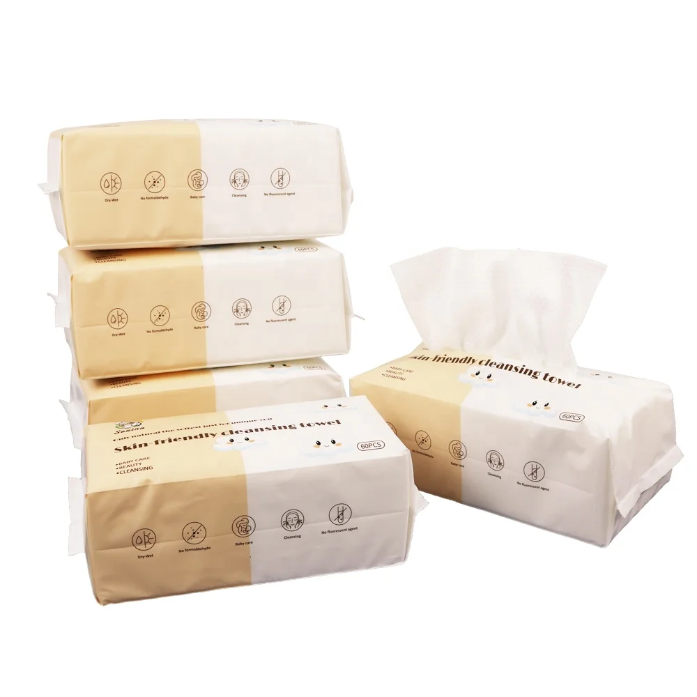 Souina brand Disposable face Towel disposable pure cotton Towels Manufacturer Disposable Bath Towel Cleaning