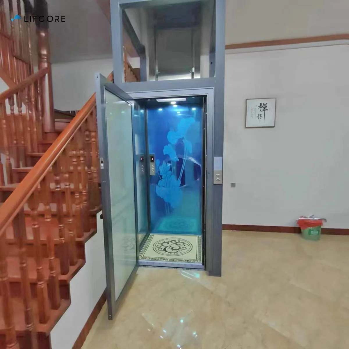 Factory direct residential villa home lift price with elevator kits  philippines
