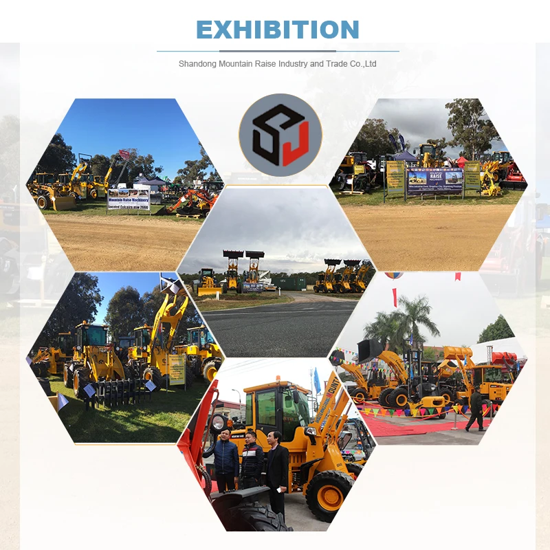 weifang radlader wheel loader snow blower for construction