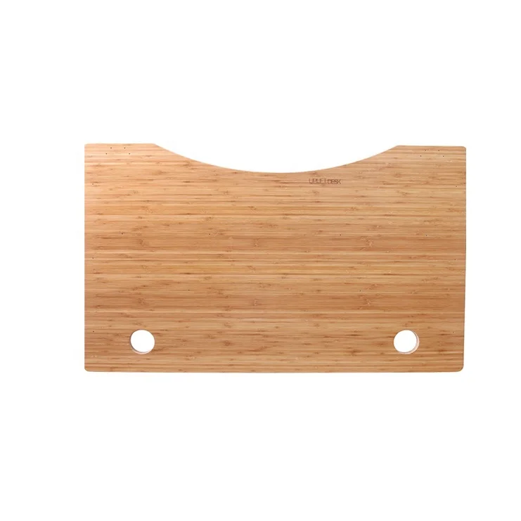 Bamboo Ergonomic standing desk curved table top